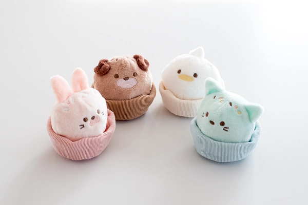 ポンポンアニマルカップケーキ メイン