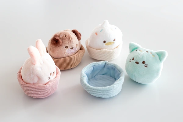 ポンポンアニマルカップケーキ 猫
